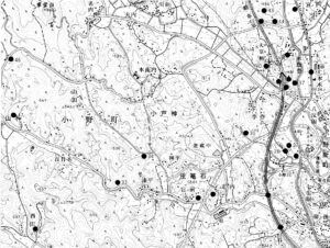 Ono Town Office Relocation and New Construction Plan - Surrounding Archaeological Sites