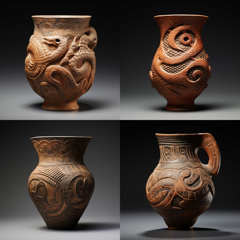 Midjourney:Jomon-Period-pottery-q-2