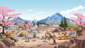 Details of the site to be excavated in 2023