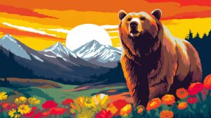 Coexistence with bears is an issue for the archaeological site park for open-air exhibition of remains.