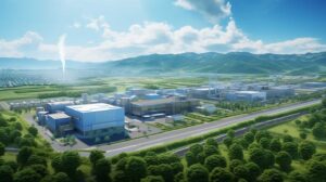 Taiwan Semiconductor Manufacturing Corporation (TSMC) is building its first Japanese plant in Kikuyo-cho, Kumamoto Prefecture.