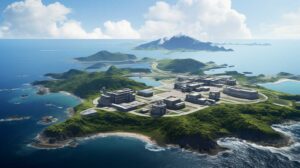 Self-Defense Forces Base Construction Underway on Magejima