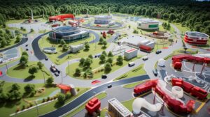 Saba River right bank wide-area disaster prevention plaza development project underway