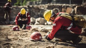 Hoping that the safety management of the archaeological excavation will be thoroughly managed.