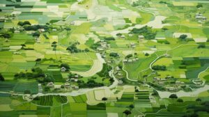The upper part of the site has been cleared by field improvement projects, etc., and there are some points where the remains of rice paddies cannot be detected.