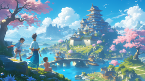 Fascinated by Japanese castles: a guidebook for children.