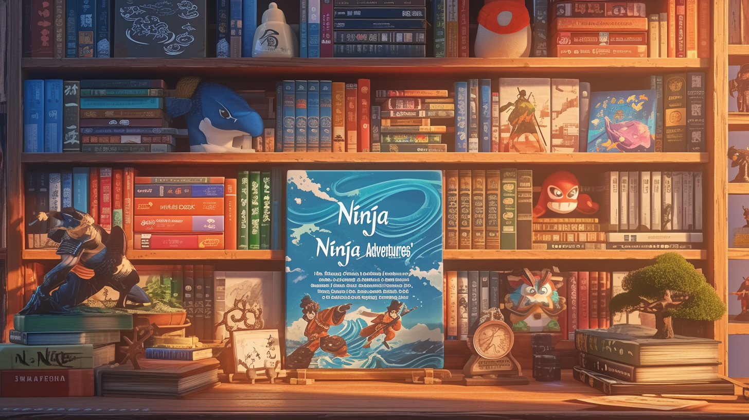 Five recommended books for primary schools students to learn about ninjas in a fun way.