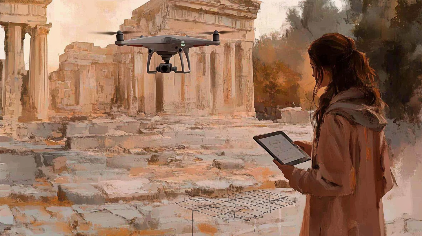 Archaeological research and archeology changing with drones_7 latest books [2025 edition]